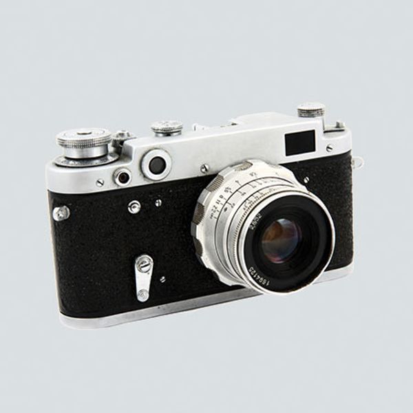 35mm kamera sølv